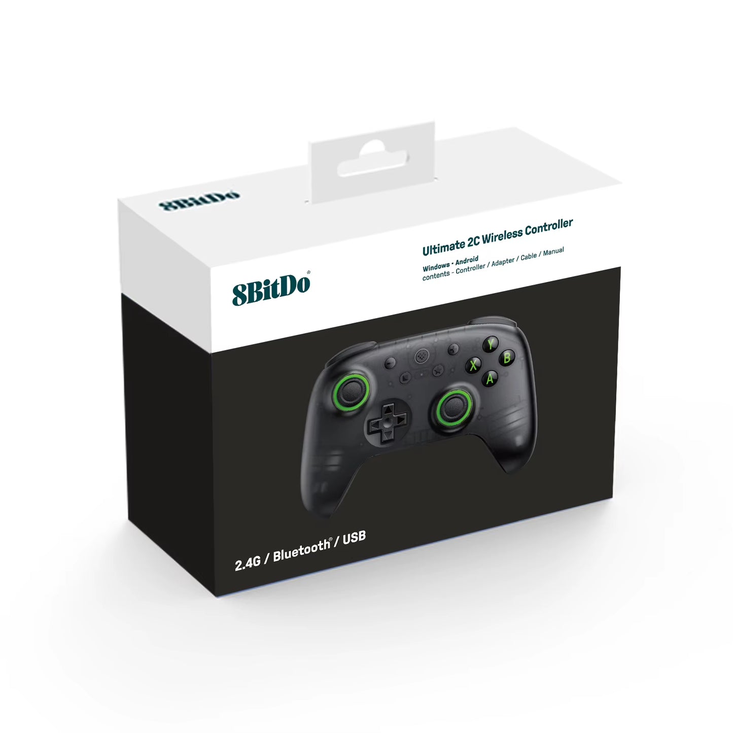 8Bitdo - Ultimate 2C Wireless Gaming Controller for PC, Windows 10, 11, Steam Deck, Raspberry Pi, Android
