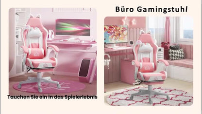 Gaming Stuhl Ergonomischer Gamer Stuhl Mit Lendenwirbelst