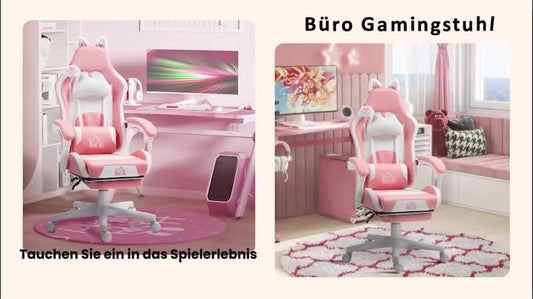 Gaming Stuhl Ergonomischer Gamer Stuhl Mit Lendenwirbelst