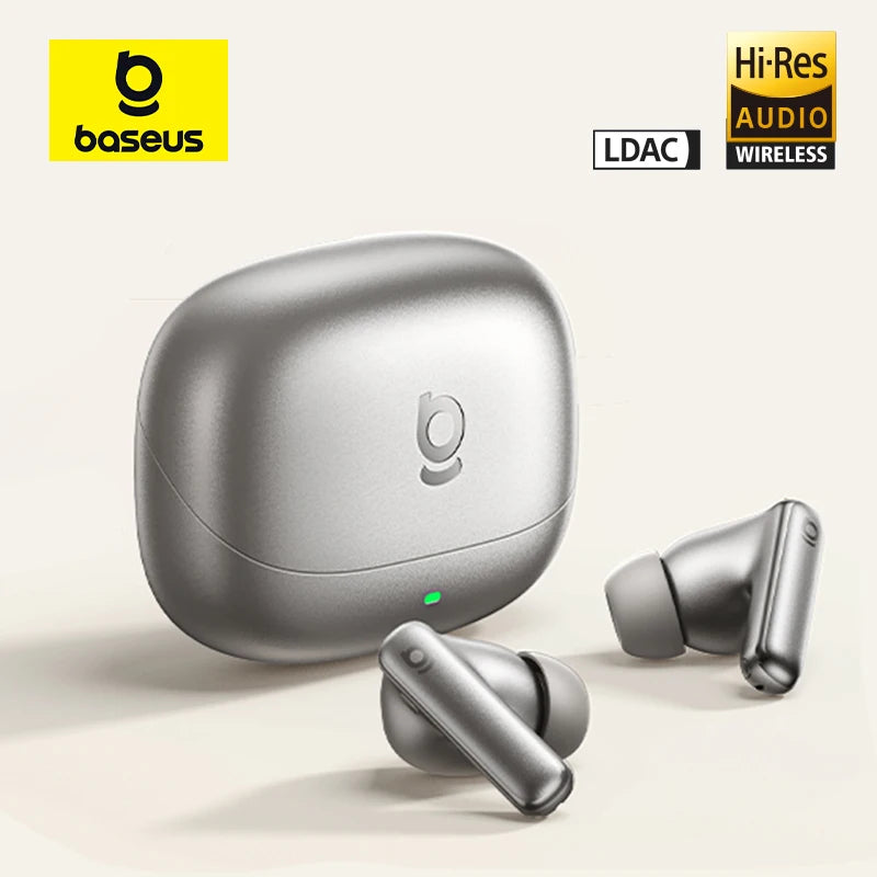 Bowie MP1 ANC Bluetooth 6.0 True Wireless Earbuds -55Db Adaptive Hybrid ANC Earphones Hi-Res LDAC 6-Mic ENC In-Ear Buds