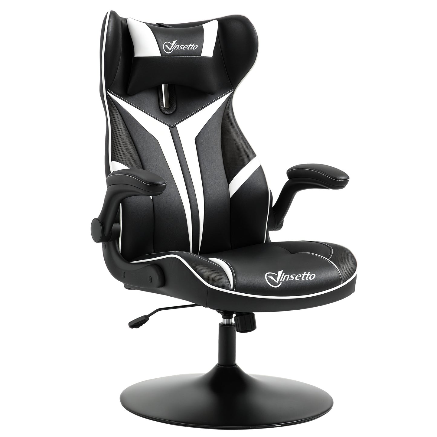 Gaming Stuhl Ergonomischer Computerstuhl Mit Wippfunktion Stahl Rot