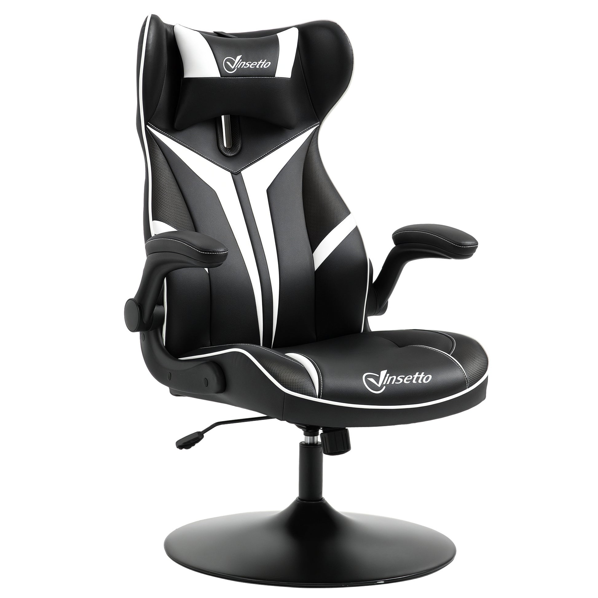 Gaming Stuhl Ergonomischer Computerstuhl Mit Wippfunktion Stahl Rot