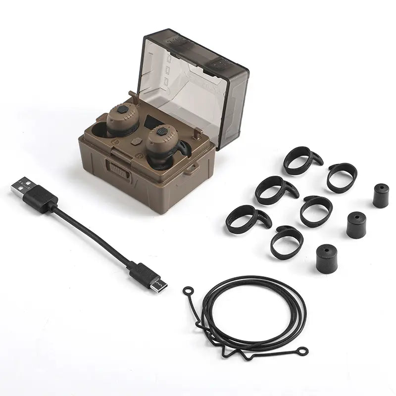 Elevate Your Outdoor Experience with ARM NEXT FieldOps E30 Tactical Earbuds - Wireless Hearing Protection with Bluetooth, 31dB Noise Reduction, and 50-Hour Playtime!