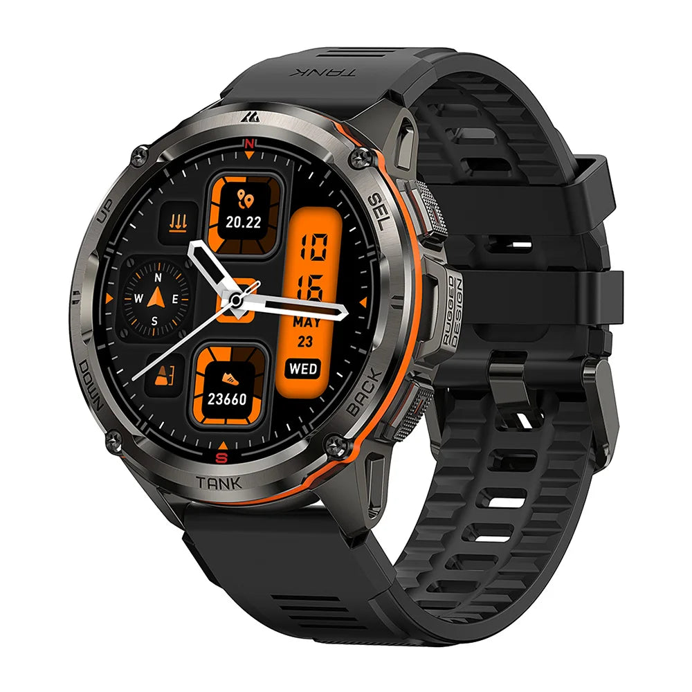 2025  TANK T3 Ultra GPS Smart Watch for Men Smartwatch Women 470Mah Battery Digital Fitness AMOLED AOD Bluetooth Watches