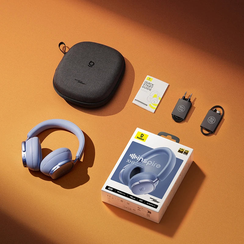 Inspire XH1 Sound by Bose ANC Wireless Headphone Bluetooth 6.1 48Db Adaptive Noise Cancellation Headset Hi-Res LDAC 100Hr