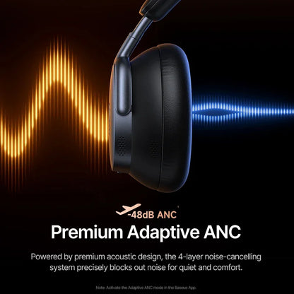 Inspire XH1 Sound by Bose ANC Wireless Headphone Bluetooth 6.1 48Db Adaptive Noise Cancellation Headset Hi-Res LDAC 100Hr