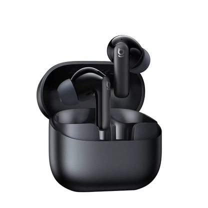 Bass EP10/BP1 NC -43Db Noise Cancelling ANC True Wireless Earbuds Bluetooth 6.0 In-Ear Wireless Earphones 4-Mics Ear Buds
