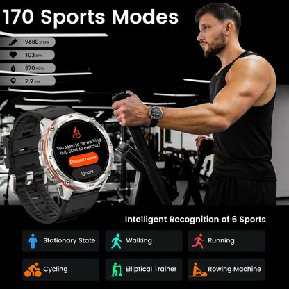 2025  TANK T3 Ultra GPS Smart Watch for Men Smartwatch Women 470Mah Battery Digital Fitness AMOLED AOD Bluetooth Watches