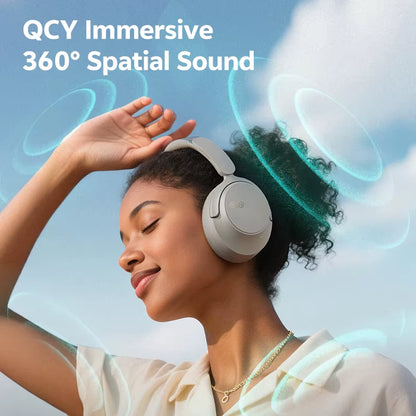 BH25H3SA -56Db Adaptive ANC over Ear Headphone Hi-Res LDAC Spatial Sound H3S Wireless Bluetooth 6.0 Dual Driver Headsets