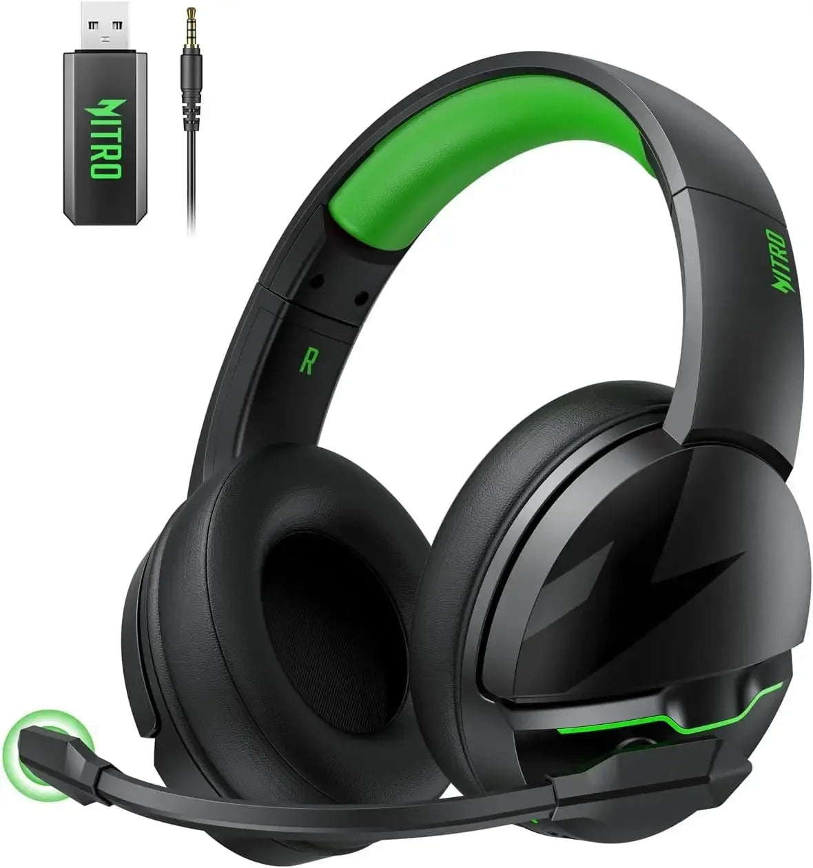 K2 Wireless Headsets Gamer 100H Battery Dynamic 50Mm Drivers Clear Voice Mic Bluetooth Gaming Headphone for PC PS4 Earphone