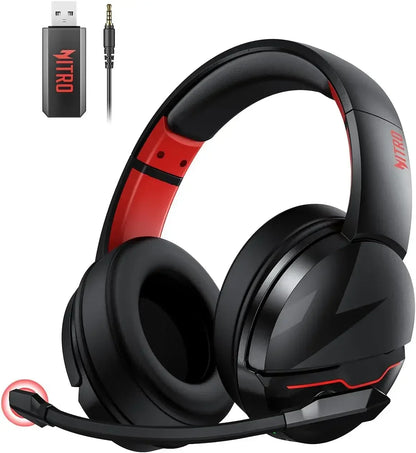 K2 Wireless Headsets Gamer 100H Battery Dynamic 50Mm Drivers Clear Voice Mic Bluetooth Gaming Headphone for PC PS4 Earphone