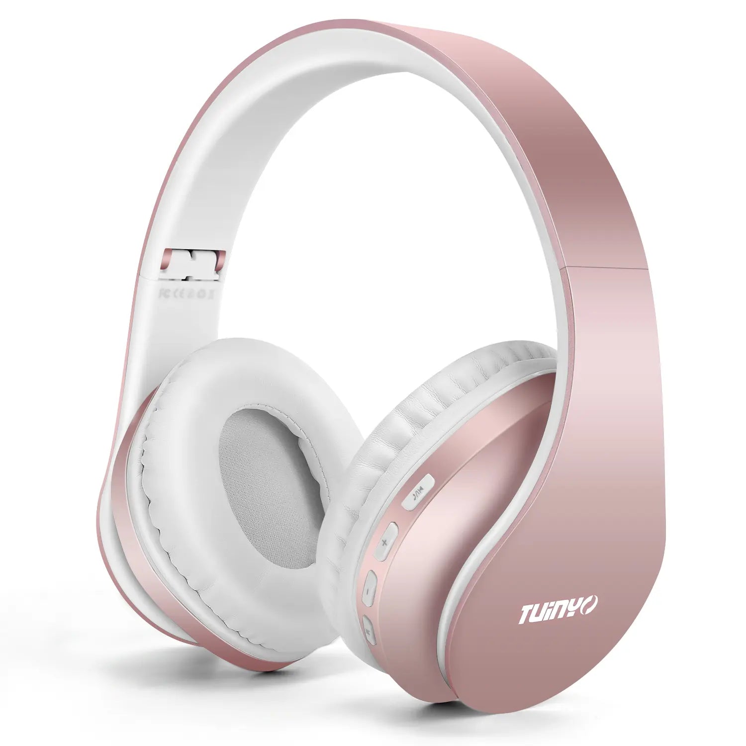 TUINYO Wireless Over-Ear Bluetooth Kopfhörer mit Mikrofon – Faltbar | Lila