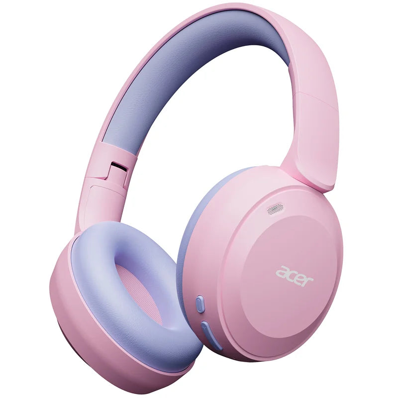 Kids Bluetooth 6.0 Headphones with Built-In Mic 85/94Db Volume Limited Lightweight Over-Ear Wireless Headphones for Kids