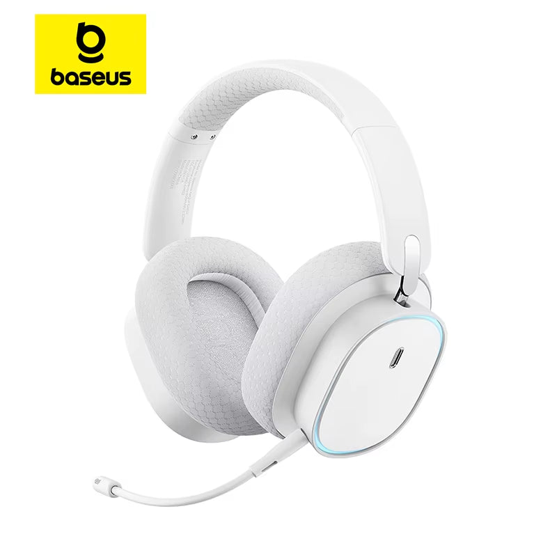 GH02 Gaming Wireless Headphone with Mic Over-Ear Headphones Bluetooth 5.3 40Mm Driver 2.4G/Wireless/Cable RGB Headsets