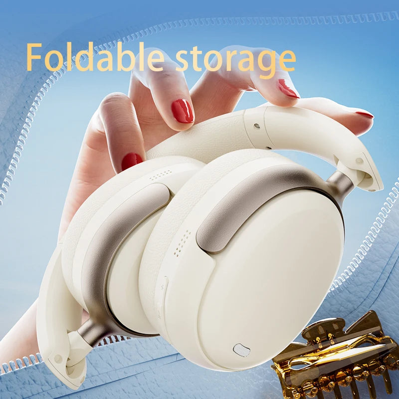 OHR516 ANC Wireless Headphone 48Db Noise Canceling Hi-Res Spatial Audio Earphone with LDAC Bluetooth 5.4 over Ear Headset