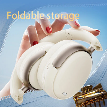 OHR516 ANC Wireless Headphone 48Db Noise Canceling Hi-Res Spatial Audio Earphone with LDAC Bluetooth 5.4 over Ear Headset