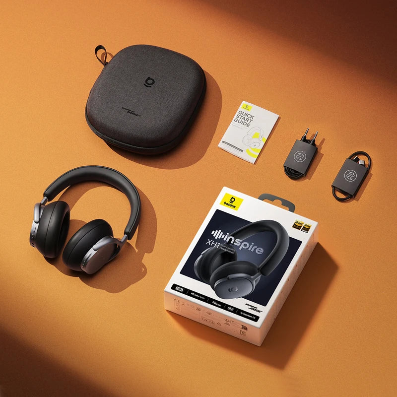 Inspire XH1 Sound by Bose ANC Wireless Headphone Bluetooth 6.1 48Db Adaptive Noise Cancellation Headset Hi-Res LDAC 100Hr