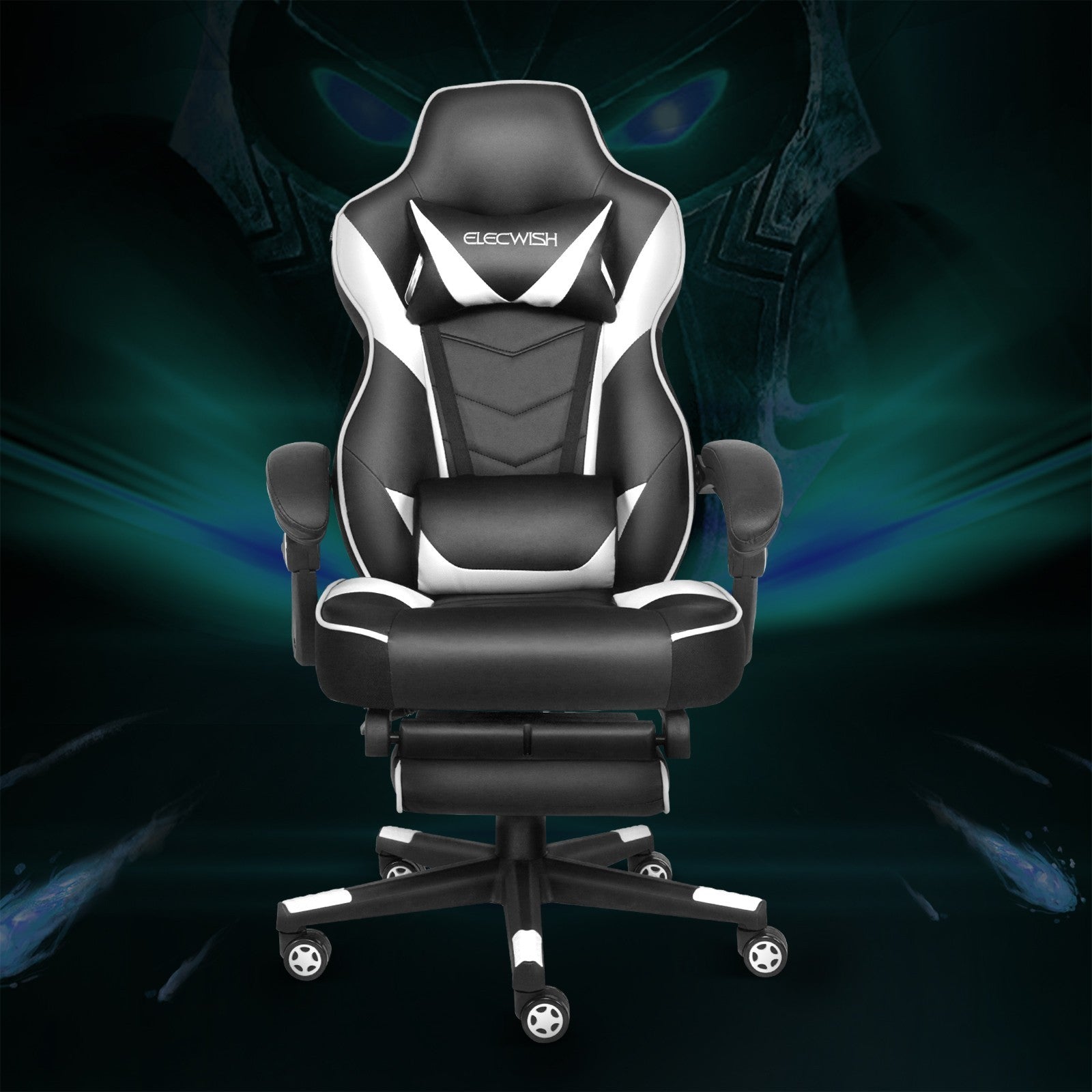 Massage Gaming Stuhl Bürostuhl Drehstuhl Chefsessel Schreibtischst
