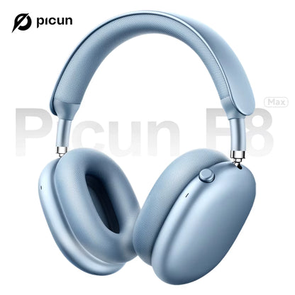 F8MAX ANC Wireless Headphone 59Db Hybrid Active Noise Canceling Spatial Audio Earphone Bluetooth 6.0 over Ear Headset 180H