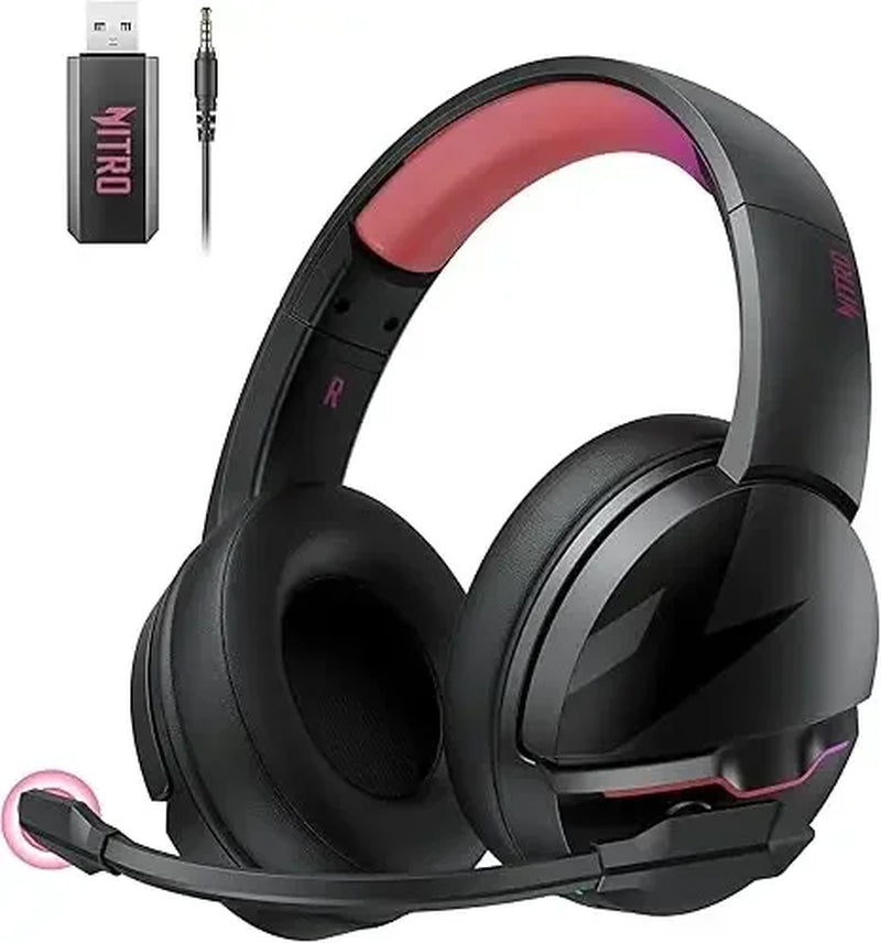 K2 Wireless Headsets Gamer 100H Battery Dynamic 50Mm Drivers Clear Voice Mic Bluetooth Gaming Headphone for PC PS4 Earphone