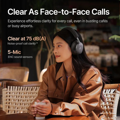 Inspire XH1 Sound by Bose ANC Wireless Headphone Bluetooth 6.1 48Db Adaptive Noise Cancellation Headset Hi-Res LDAC 100Hr