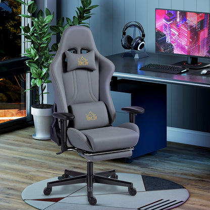 Gaming Stuhl Ergonomisch Wildlederimita
