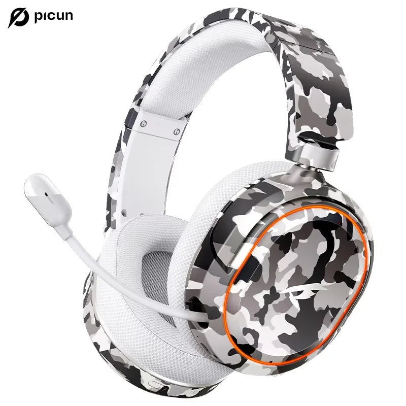 G2 2.4Ghz Bluetooth Wireless Gaming Headset for PC PS4 PS5 Phone Switch 5Ms Low Latency 7.1 Surround Wired Headset ENC Mic