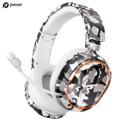 G2 2.4Ghz Bluetooth Wireless Gaming Headset for PC PS4 PS5 Phone Switch 5Ms Low Latency 7.1 Surround Wired Headset ENC Mic
