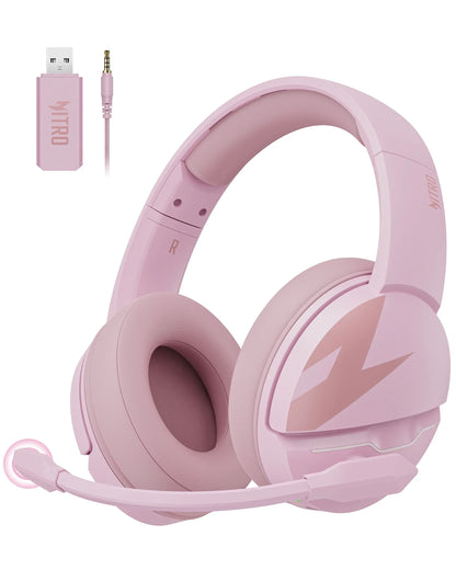 K2 Wireless Headsets Gamer 100H Battery Dynamic 50Mm Drivers Clear Voice Mic Bluetooth Gaming Headphone for PC PS4 Earphone