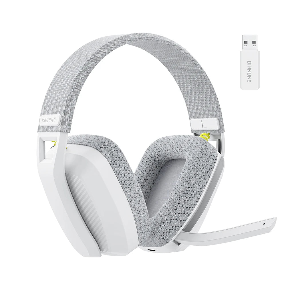 BW06 2.4Ghz Wireless Gaming Headset with Mic for PS5 PS4 PC Mac Playstation Bluetooth Gaming Headphone with Microphone