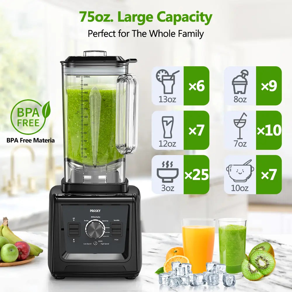 Küchen Blender für Saft, Shakes & Eis