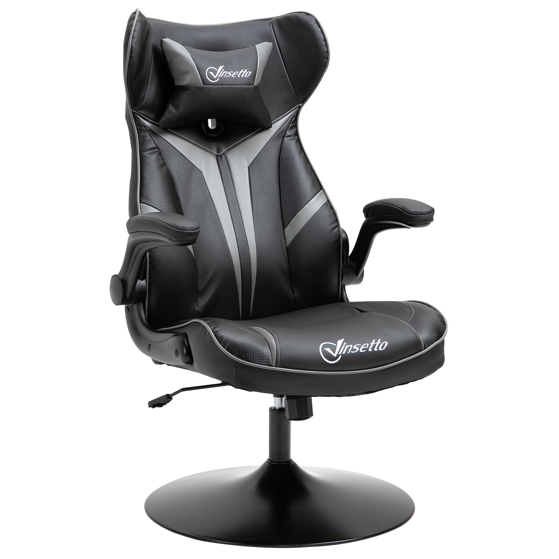 Gaming Stuhl Ergonomischer Computerstuhl Mit Wippfunktion Stahl Rot
