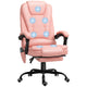 Bürostuhl Mit 7 Punkt Massage, Ergonomischer Gaming Sessel Mit Liegefunktion