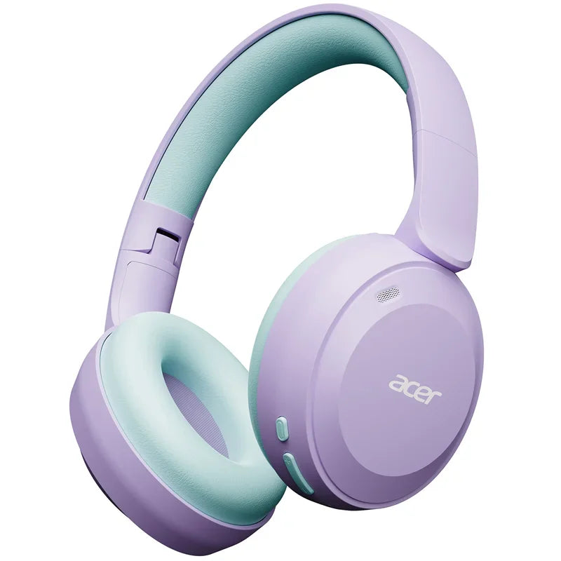 Kids Bluetooth 6.0 Headphones with Built-In Mic 85/94Db Volume Limited Lightweight Over-Ear Wireless Headphones for Kids