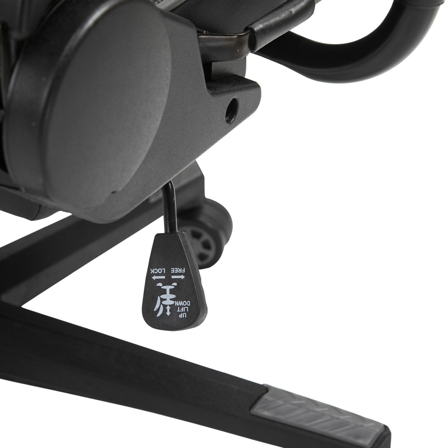 Ergonomischer Bürostuhl Gaming Stuhl Kunstleder Schaumstoff Schwarz