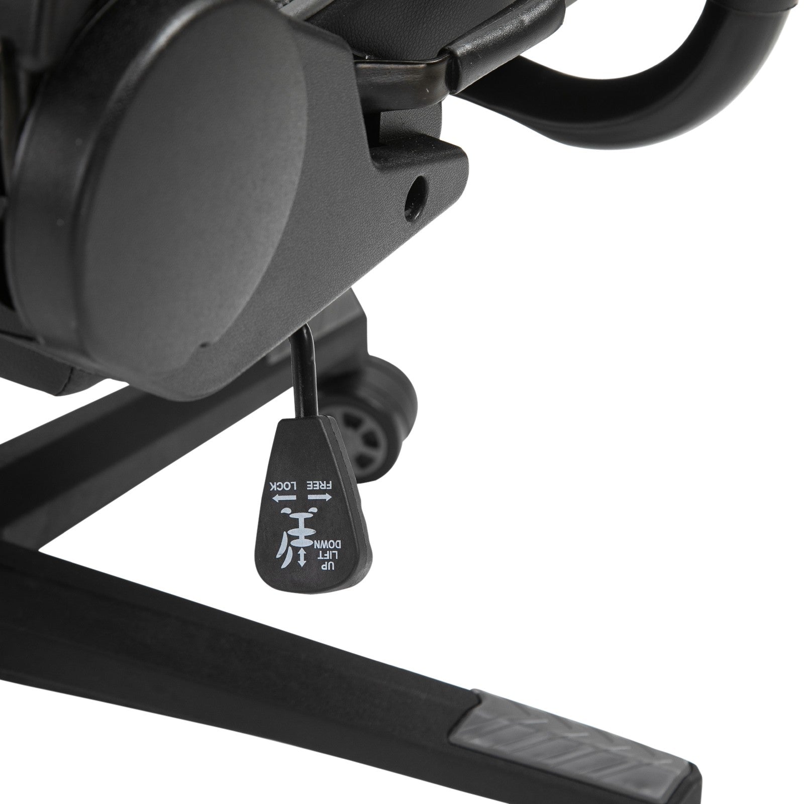 Ergonomischer Bürostuhl Gaming Stuhl Kunstleder Schaumstoff Schwarz