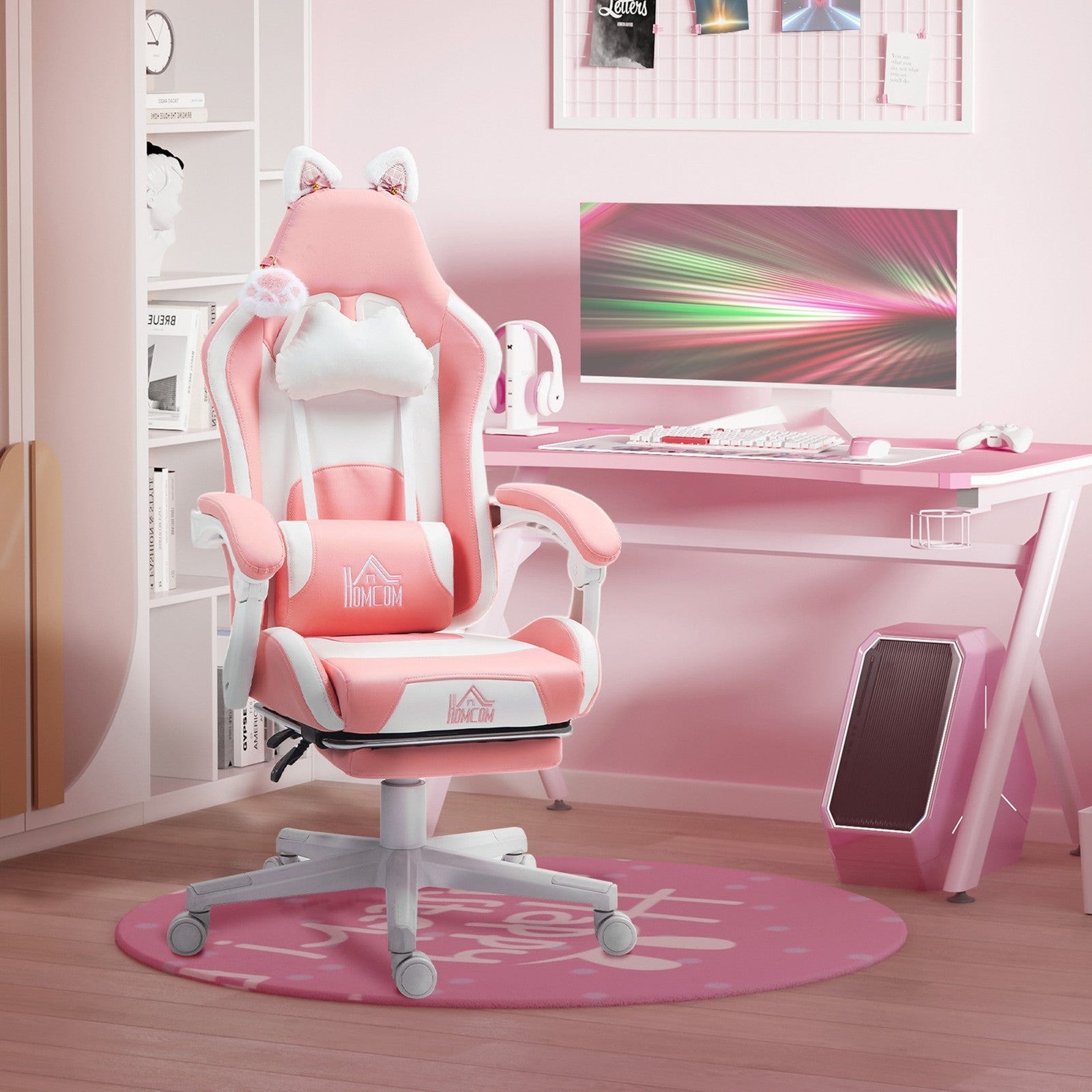 Gaming Stuhl Ergonomischer Gamer Stuhl Mit Lendenwirbelst