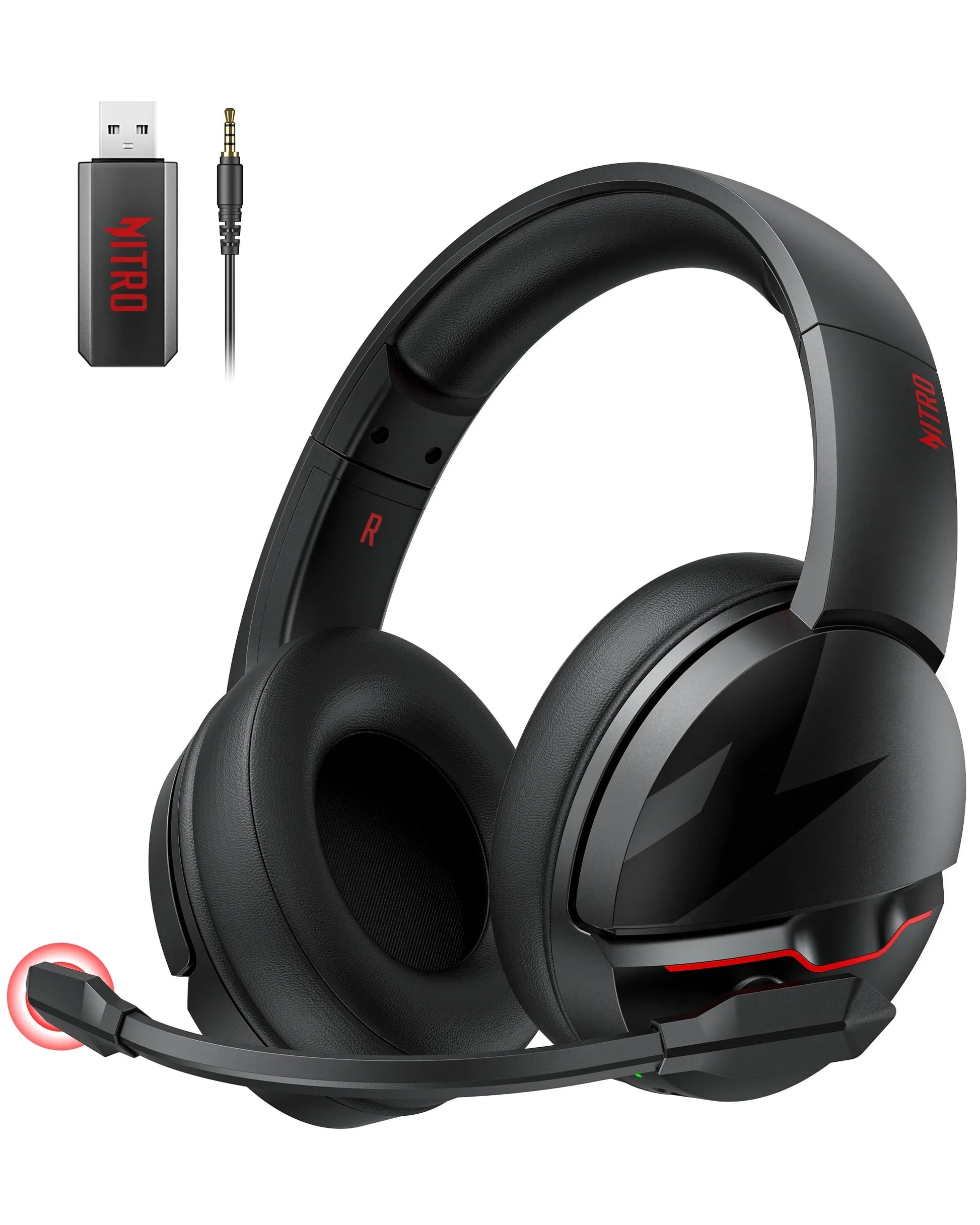 K2 Wireless Headsets Gamer 100H Battery Dynamic 50Mm Drivers Clear Voice Mic Bluetooth Gaming Headphone for PC PS4 Earphone