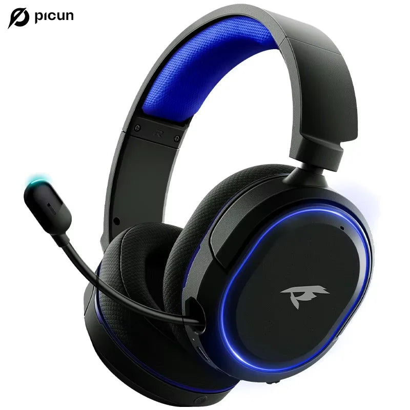 G2 2.4Ghz Bluetooth Wireless Gaming Headset for PC PS4 PS5 Phone Switch 5Ms Low Latency 7.1 Surround Wired Headset ENC Mic