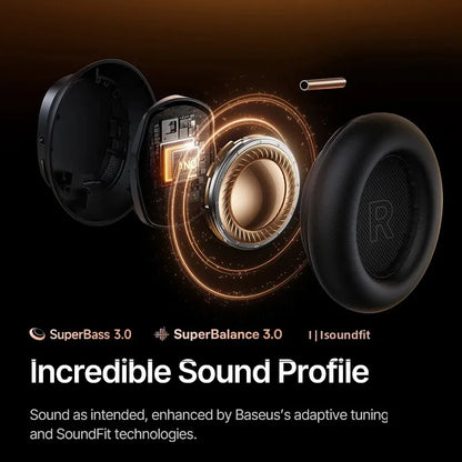 Inspire XH1 Sound by Bose ANC Wireless Headphone Bluetooth 6.1 48Db Adaptive Noise Cancellation Headset Hi-Res LDAC 100Hr