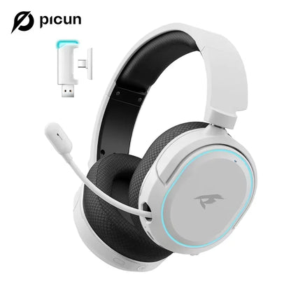 G2 2.4Ghz Bluetooth Wireless Gaming Headset for PC PS4 PS5 Phone Switch 5Ms Low Latency 7.1 Surround Wired Headset ENC Mic