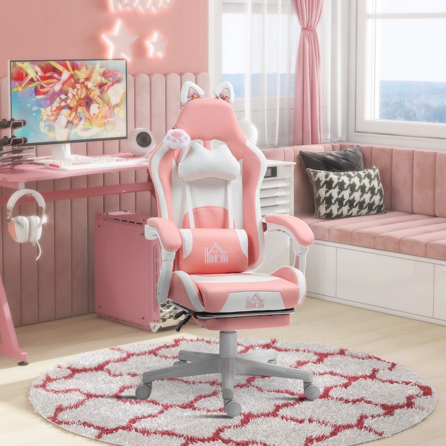 Gaming Stuhl Ergonomischer Gamer Stuhl Mit Lendenwirbelst