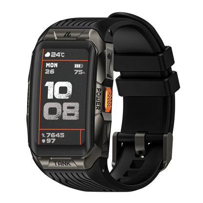2025  TANK X2 Rugged Smart Watch for Men 3D Curved Screen AMOLED AOD 5ATM IP69K Waterproof Bluetooth Call AI Assistant