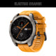 NEW  Stratos 4 GPS Smart Watch 1.43 AMOLED Display Built-In Compass Barometric Altimeter Flashlight Voice Call Smartwatch