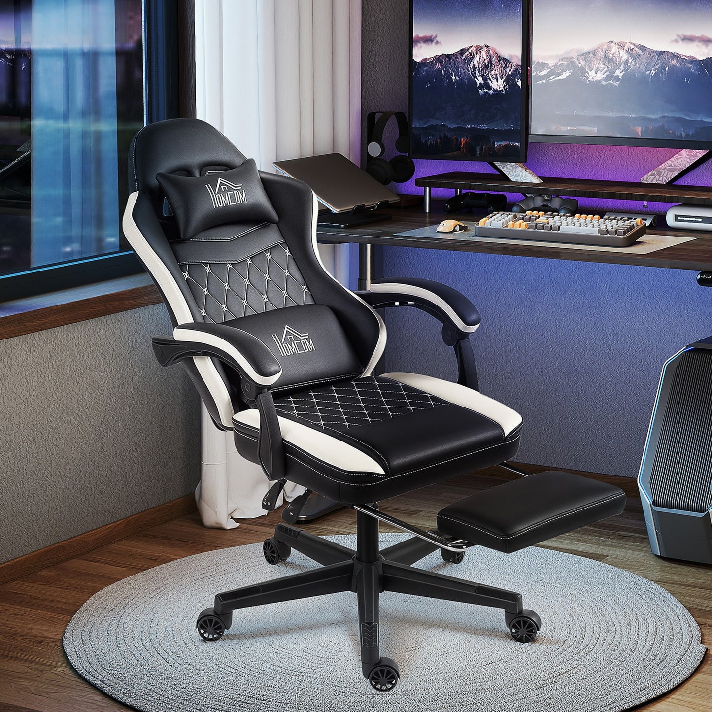Gaming Stuhl Ergonomischer Gamer Stuhl Mit Lendenwirbelst