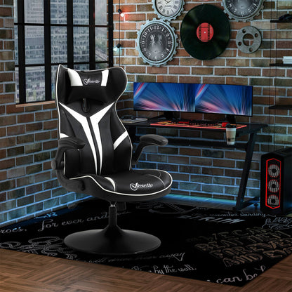 Gaming Stuhl Ergonomischer Computerstuhl Mit Wippfunktion Stahl Rot