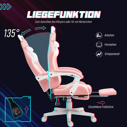 Gaming Stuhl Ergonomischer Gamer Stuhl Mit Lendenwirbelst