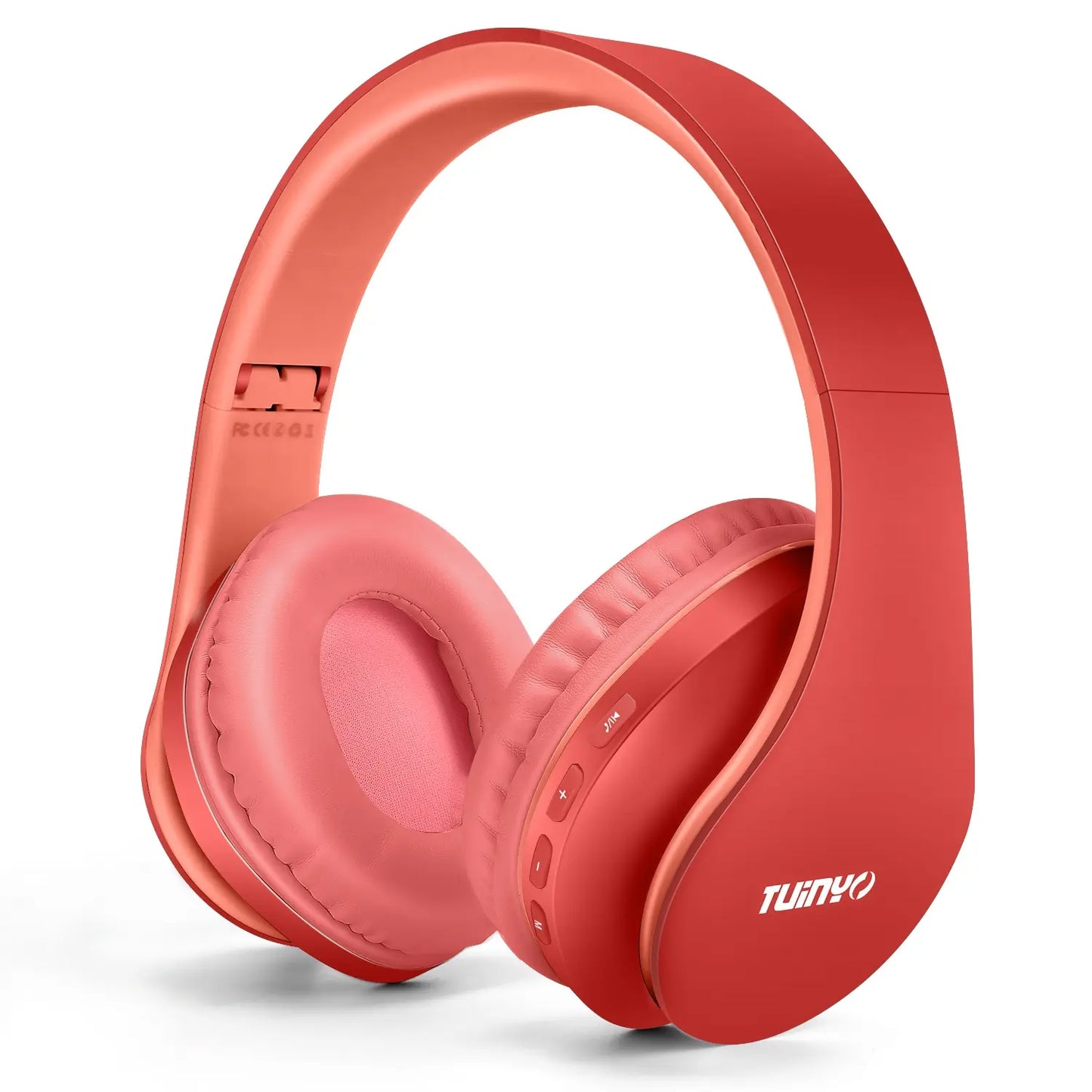 TUINYO Wireless Over-Ear Bluetooth Kopfhörer mit Mikrofon – Faltbar | Lila