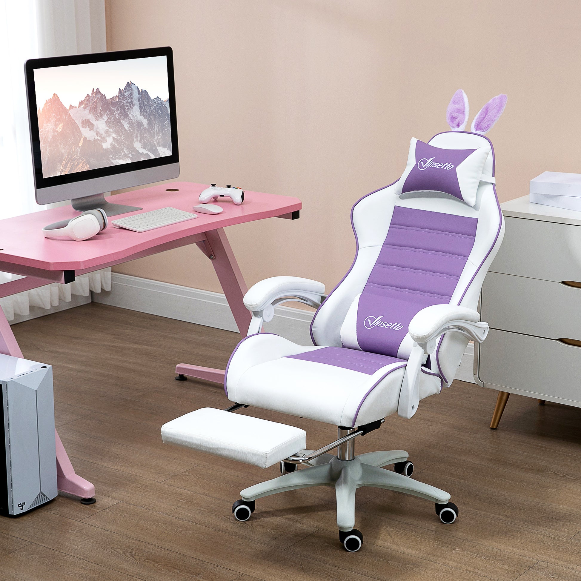 Gaming Stuhl Ergonomischer Gamer Stuhl Mit Lendenwirbelst