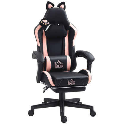 Gaming-Stuhl, Ergonomischer Gamer-Stuhl, Lendenwirbelst